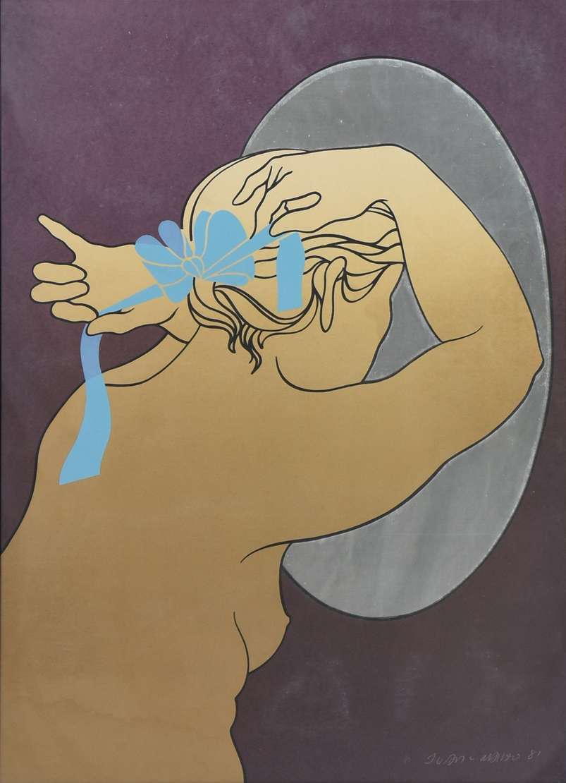 Juarez Machado (1941),  - Serigrafia sobre espelho PA. Juarez Machado (1941),  - Serigrafia sobre espelho PA.