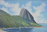 LUCIO QUENTAL, Pão de Açúcar - Óleo sobre tela - datado 2006. LUCIO QUENTAL, Pão de Açúcar - Óleo sobre tela - datado 2006.