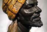 Busto de Beduíno em terracota e bronze patinado... - Busto de Beduíno em terracota e bronze patinado. Produzido na Austria em 1914 por WILHELM GIESECKE. Medindo 74 x 50 cm. Busto de Beduíno em terracota e bronze patinado... - Busto de Beduíno em terracota e bronze patinado. Produzido na Austria em 1914 por WILHELM GIESECKE. Medindo 74 x 50 cm.