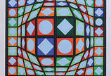 Victor Vasarely (1906-1997), Sem título - Serigrafia,
Ass. inf. direito
40 x 49  (medida interna) 
80 x 68  (medida externa)
Edição 9 de 110 Victor Vasarely (1906-1997), Sem título - Serigrafia,
Ass. inf. direito
40 x 49  (medida interna) 
80 x 68  (medida externa)
Edição 9 de 110