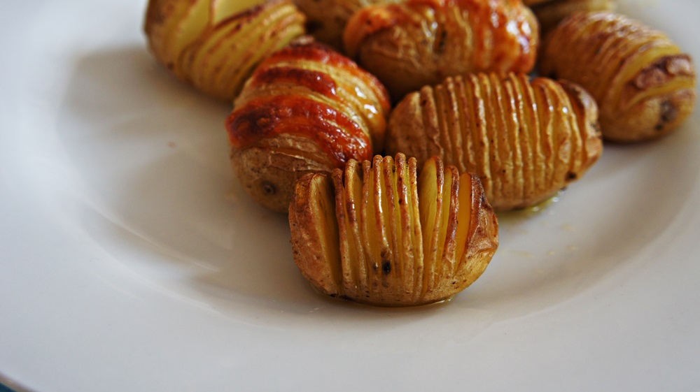 Receita de Hasselback Potatoes Delicitas