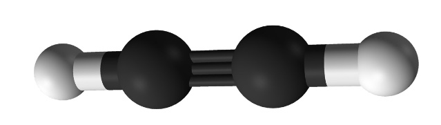 Etino: hidrocarboneto do tipo Alcino.