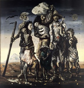 Retirante (1958), de Portinari.
