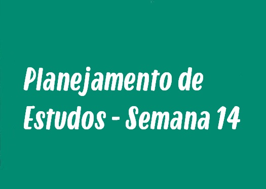 Planejamento de Estudos - Semana 14: Segundo Reinado, Impulso e mais!