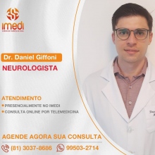 Daniel dos Santos Giffoni, Neurologista Recife