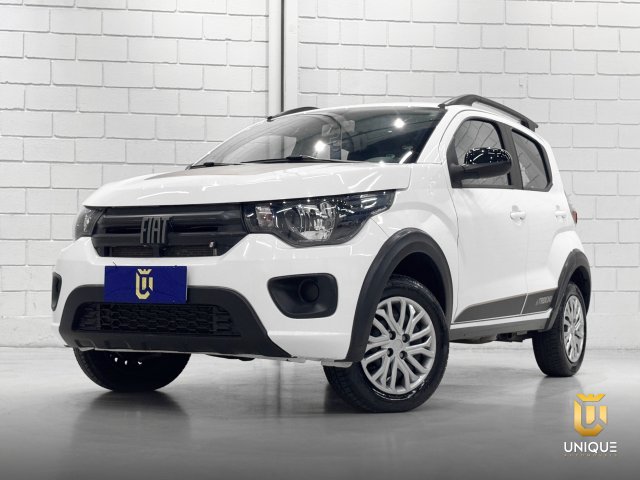 Detalhe do Fiat Mobi na Unique Automóveis em Indaiatuba