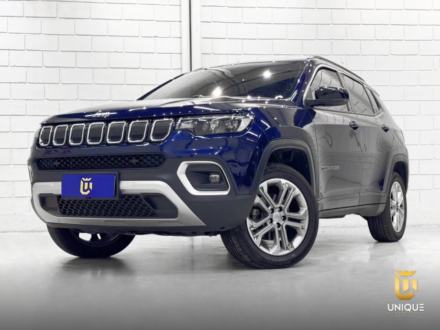 Detalhe do Jeep Compass Diesel na Unique Automóveis em Indaiatuba