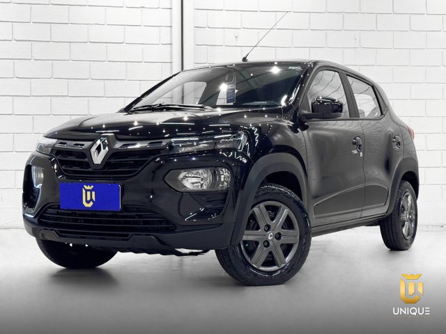 Detalhe do Renault Kwid na Unique Automóveis em Indaiatuba