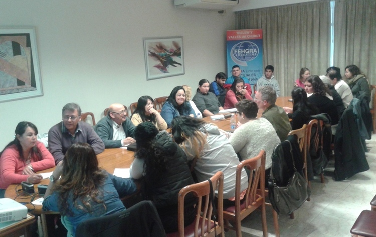 Trelew. concientizaci%c3%b3n tur%c3%adstica. 6 y 7 de junio. faccini