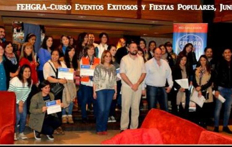 Rio gallegos. participacion exitosa en fiestas populares. damian faccini. 29 06