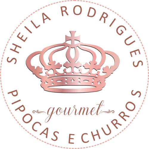Logo Sheila Rodrigues - Churros e Pipocas Gourmet