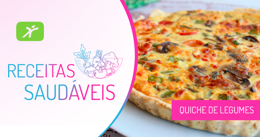 Quiche de Legumes - 252 Calorias