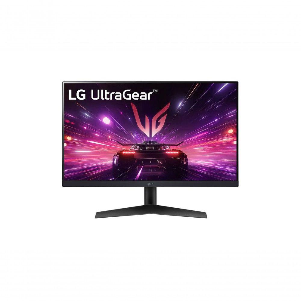 Monitor Gamer 180Hz UltraGear 1ms (GtG) LG 24GS60F-B 24" Full HD IPS NVIDIA G-SYNC AMD FreeSync HDR10 sRGB 99% HDMI DisplayPort - Bivolt