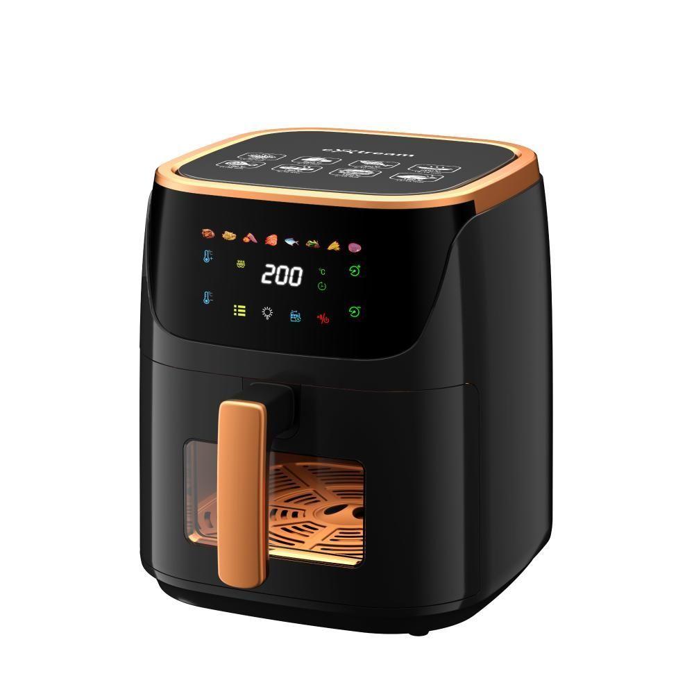 Air Fryer Fritadeira Elétrica Digital Extream Big Family 8L, Cobre 127v