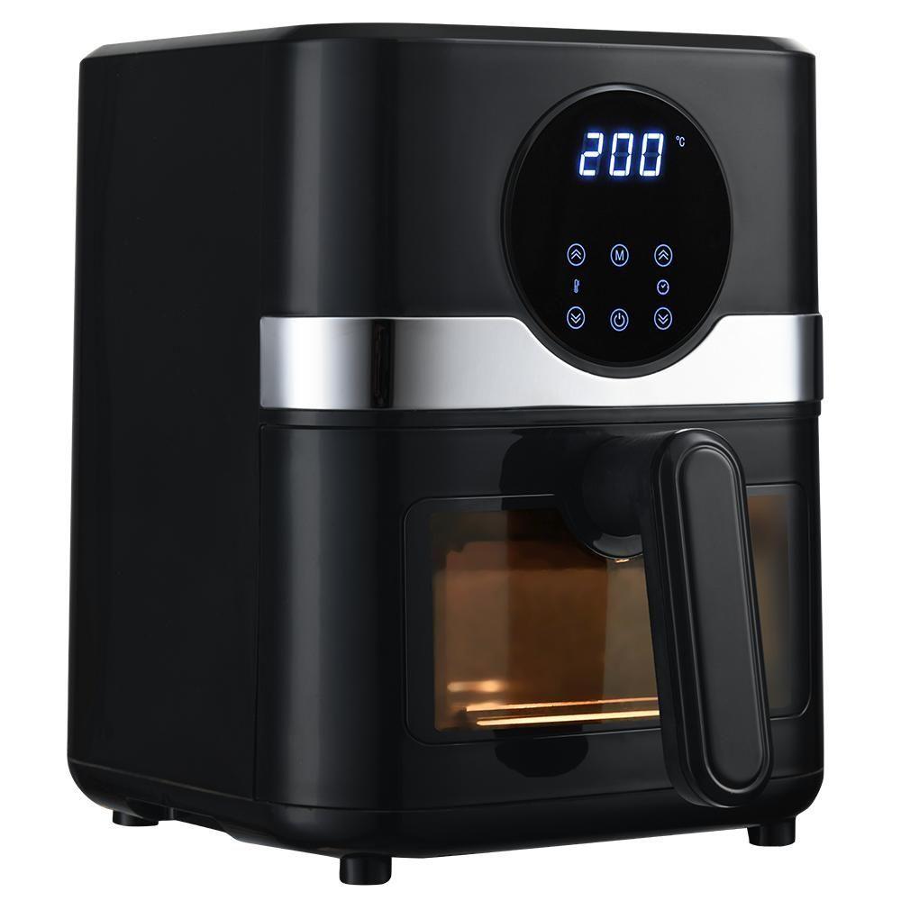 Air Fryer Fritadeira Elétrica Digital Extream 4,3L Preto e Prata, 220v