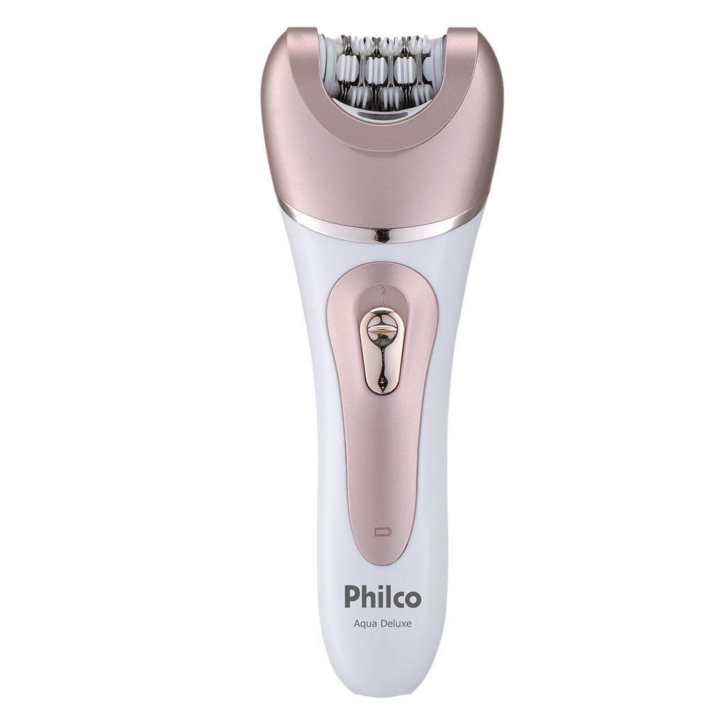 Depilador Philco Aqua Deluxe PDP01R 2 Velocidades 5 Acessórios