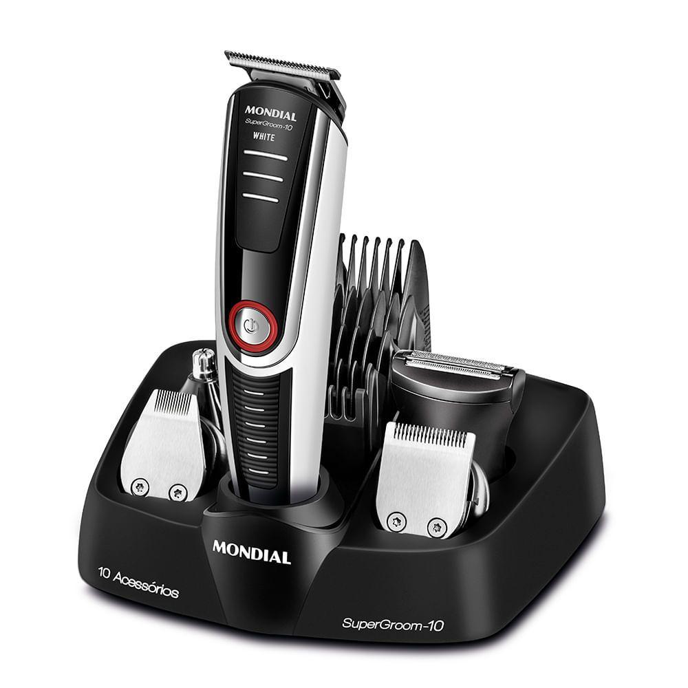 Aparador de Pelos BodyGroom 8 em 1 Mondial Painel Digital Bivolt – BG-08