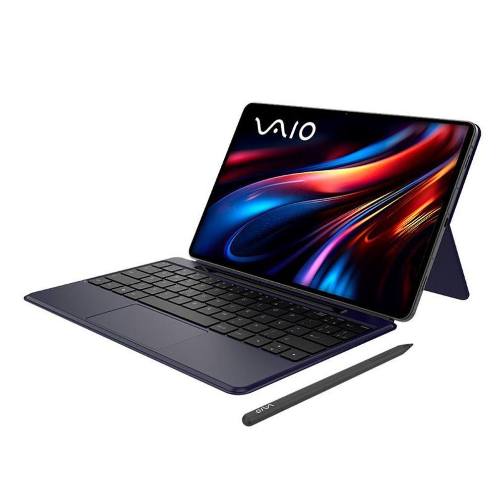 Tablet VAIO TL12 256GB 8GB RAM - 5G - Teclado Magnético e Caneta - Tela AMOLED 12.6” 2.5K - Preto