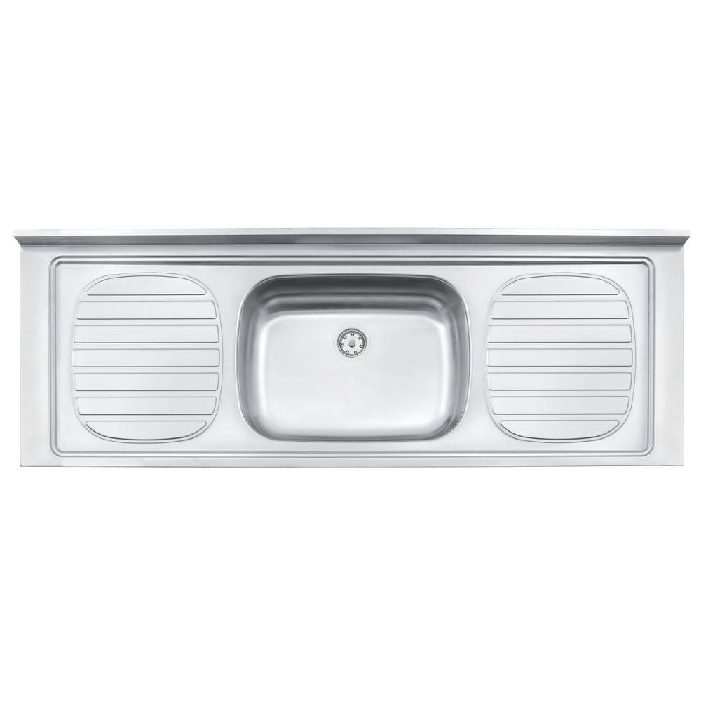 Pia de Apoio Tramontina Filo 56 em Aço Inox 160x55 cm