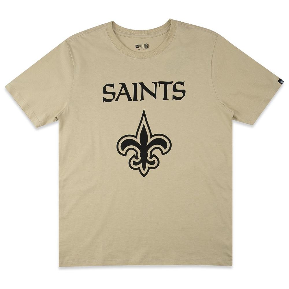Camiseta New Era New Orleans Saints Core Bege