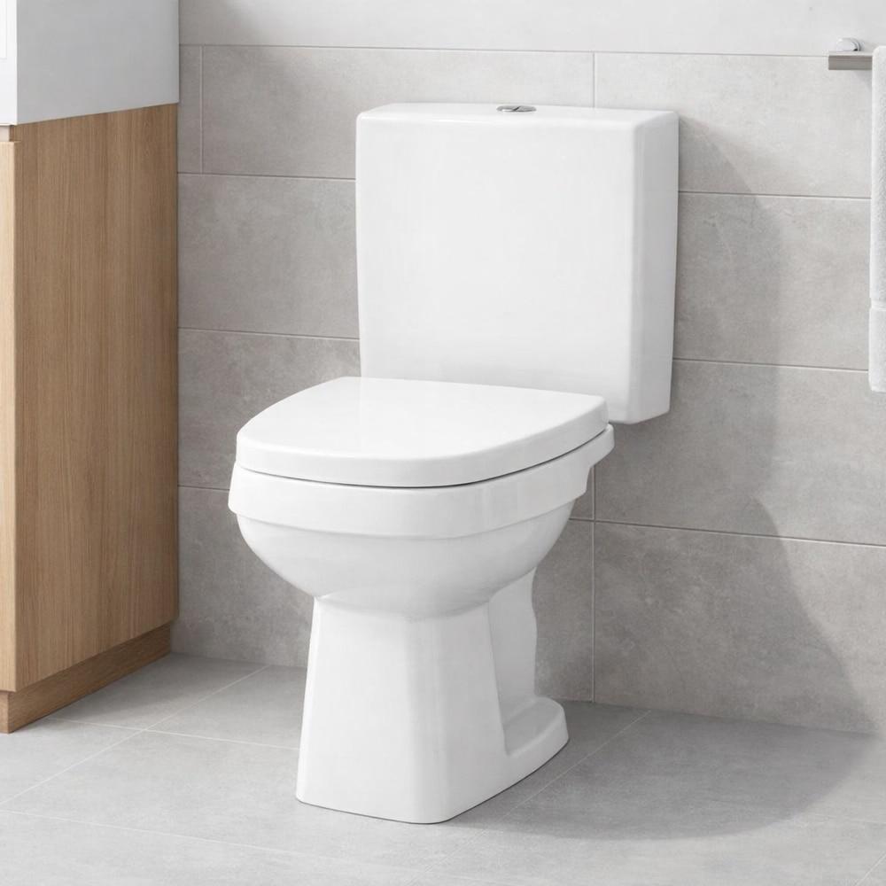 Kit Vaso Sanitário + Caixa Acoplada + Acessórios de Fixação Celite City Plus Branco