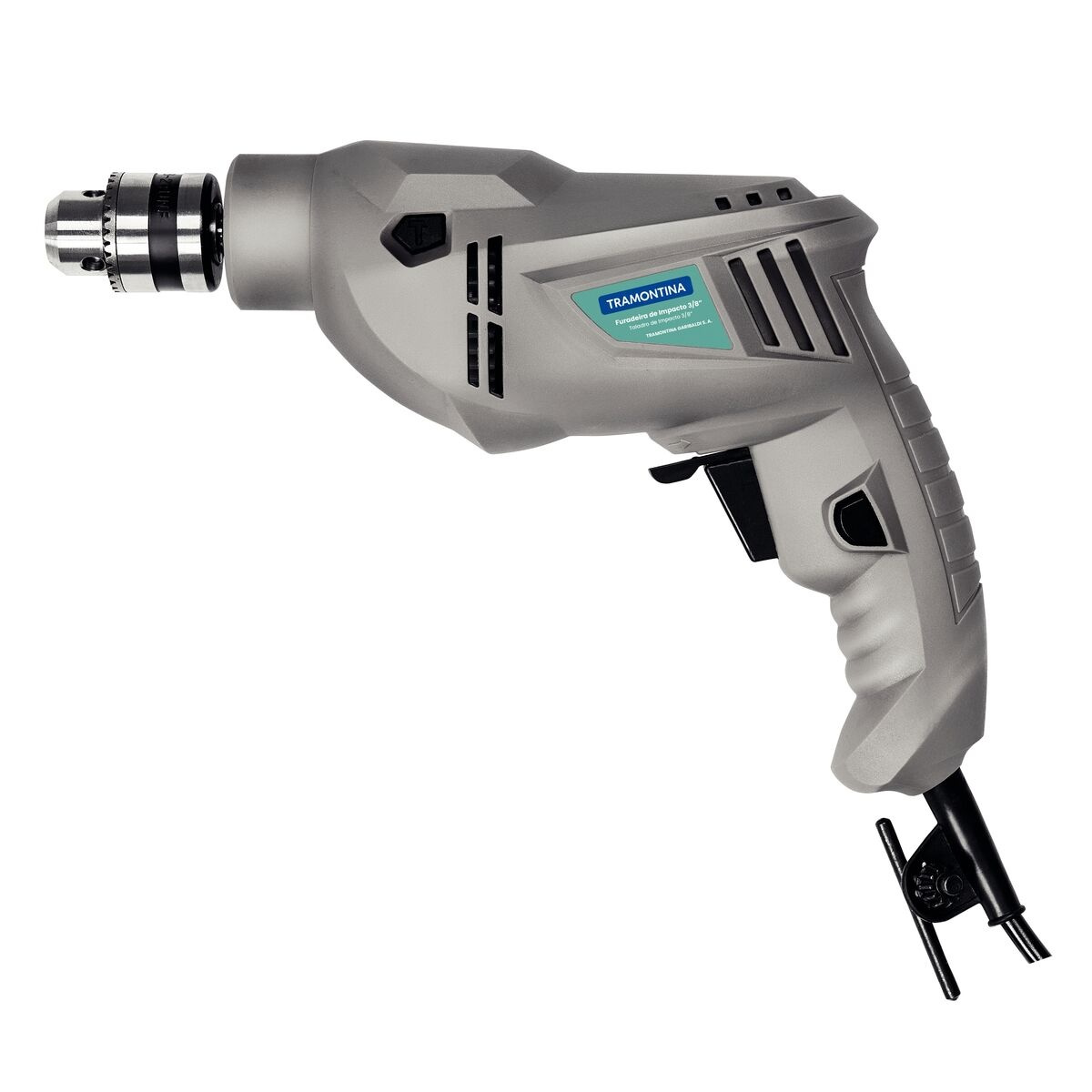 Furadeira De Impacto Tramontina 500 W 220 V 3/8" Com Sistema De Reversão De Rotação 220v