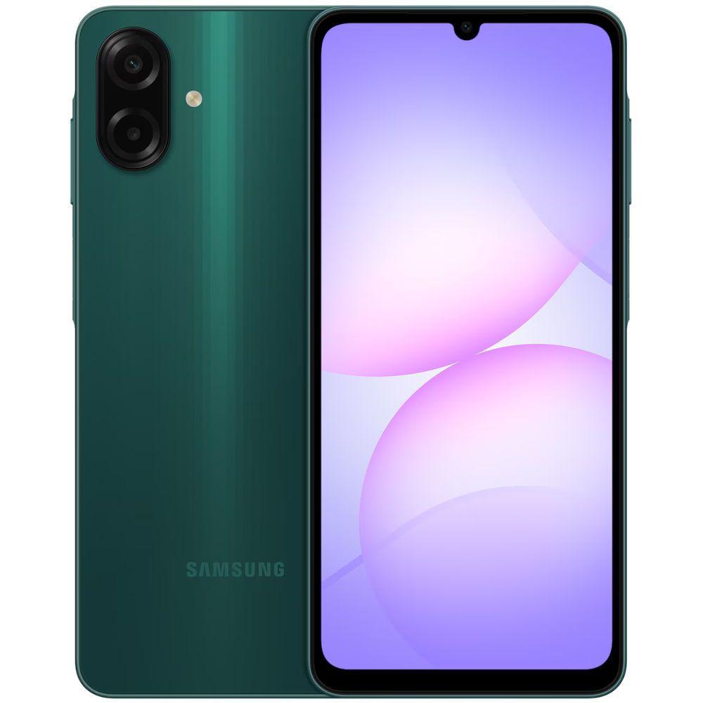 Smartphone Samsung Galaxy A07 4G 128GB 4GB RAM Câmera Traseira 50MP + 2MP Frontal  8MP Tela 6.7" Preto