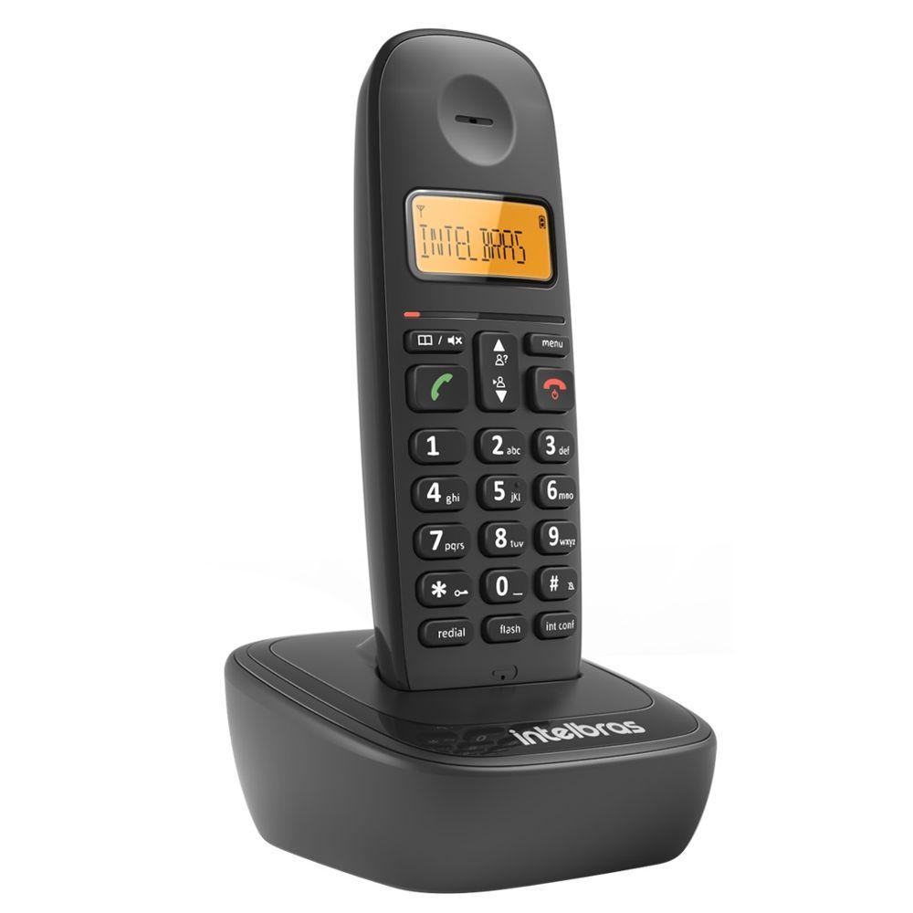 Telefone sem Fio Intelbras TS 2510 ID Preto 4122510