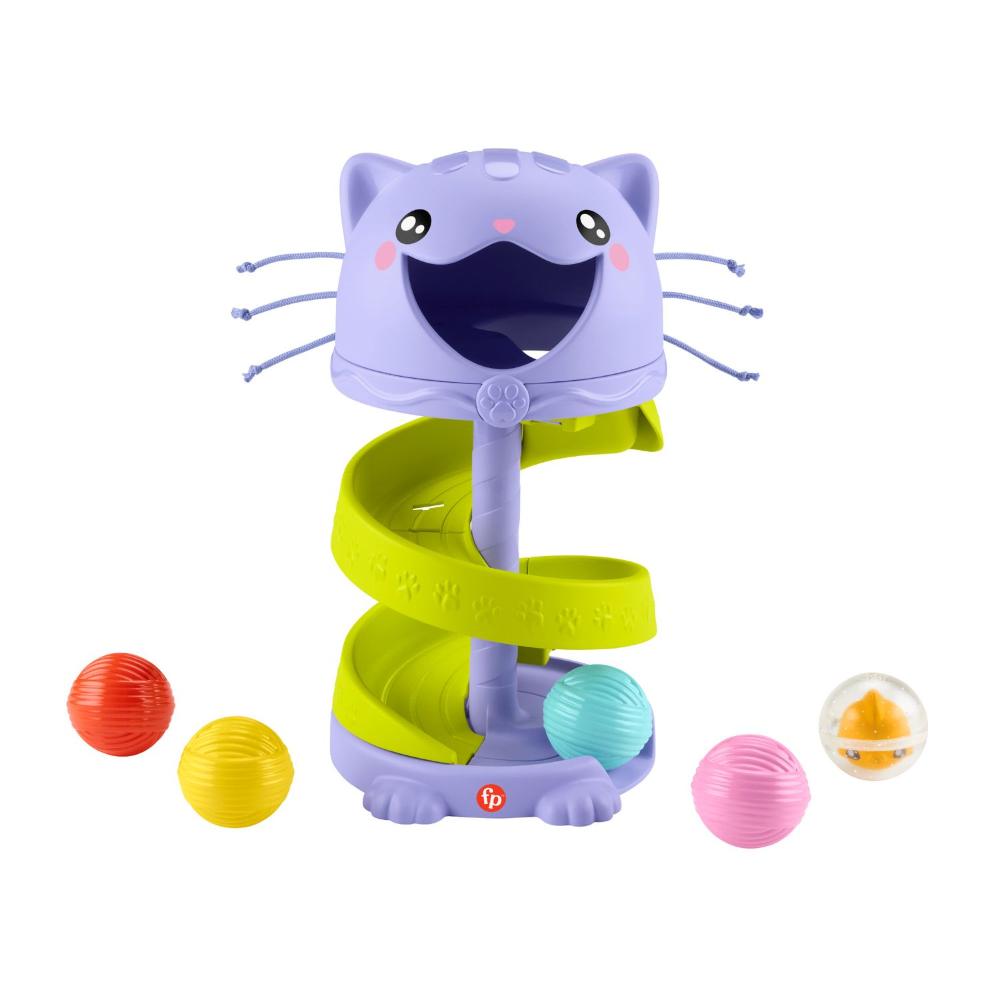 Gatinho Bolinhas que Rolam Brinquedo Bebês Fisher-Price