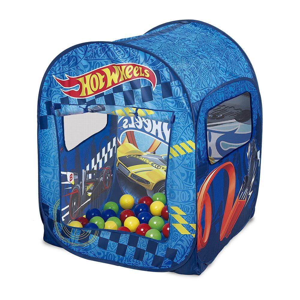 Barraca Infantil Hot Wheels Com 50 Bolinhas - Fun Divirta-se