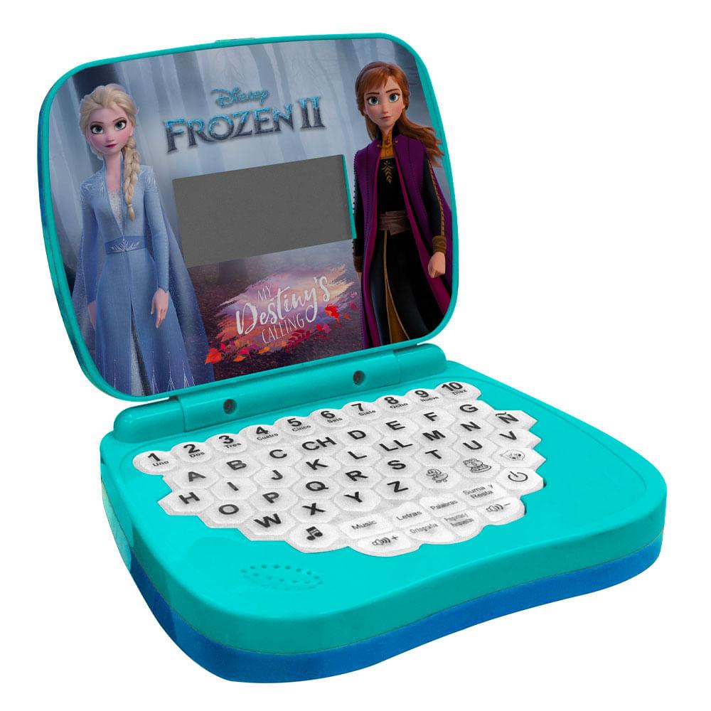 Laptop Infantil Educativo Candide Frozen Bilíngue
