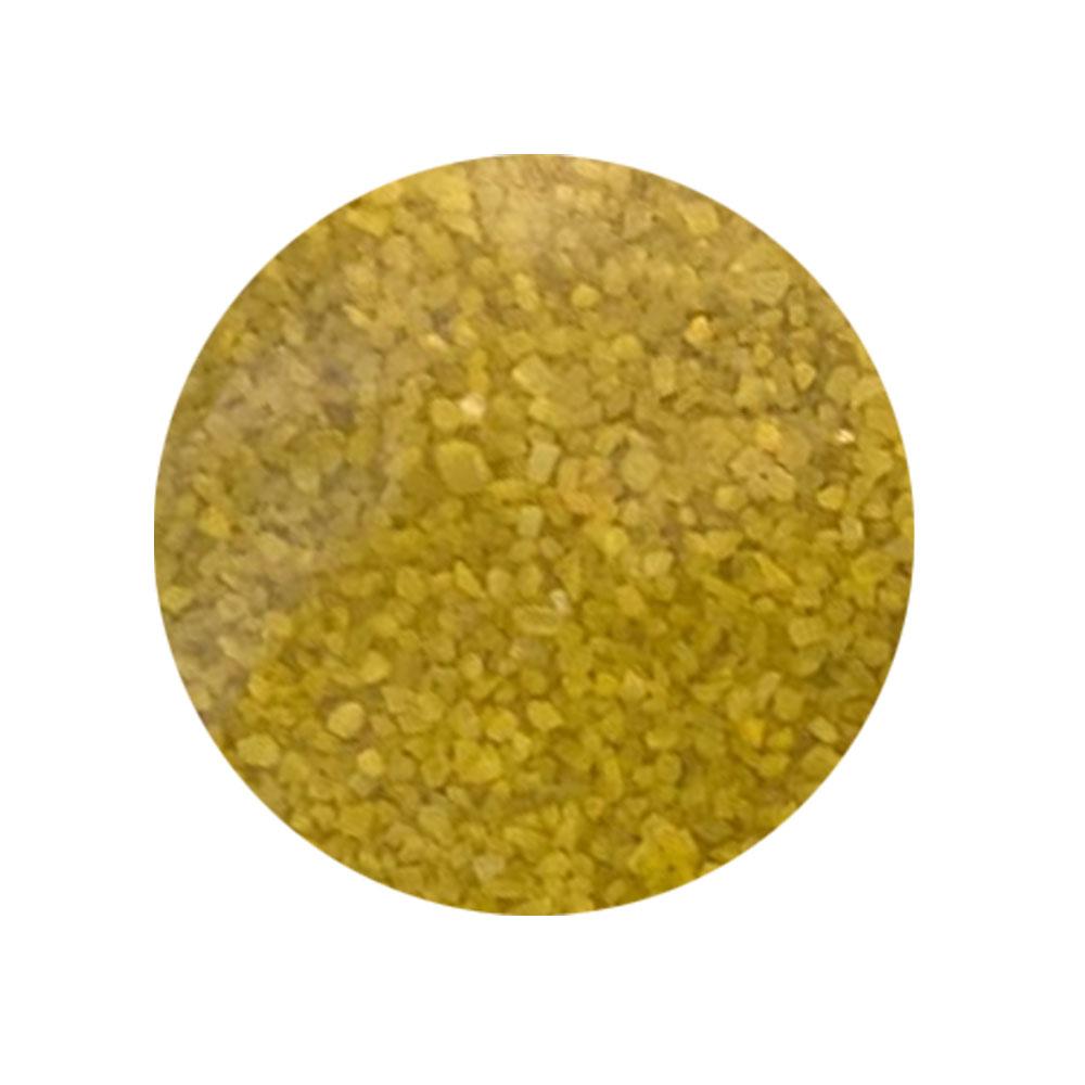 Areia Quartzo Colorida 450g Amarela