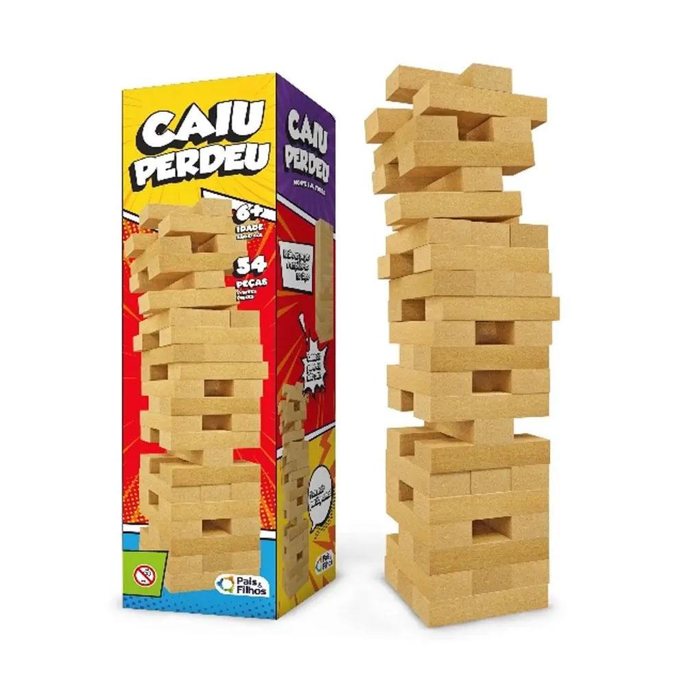 Jogo Caiu Perdeu 54pcs Pais & Filhos