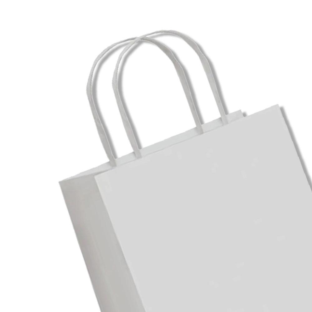 Sacola Papel Cromus 39x32x16cm Gigante Branca