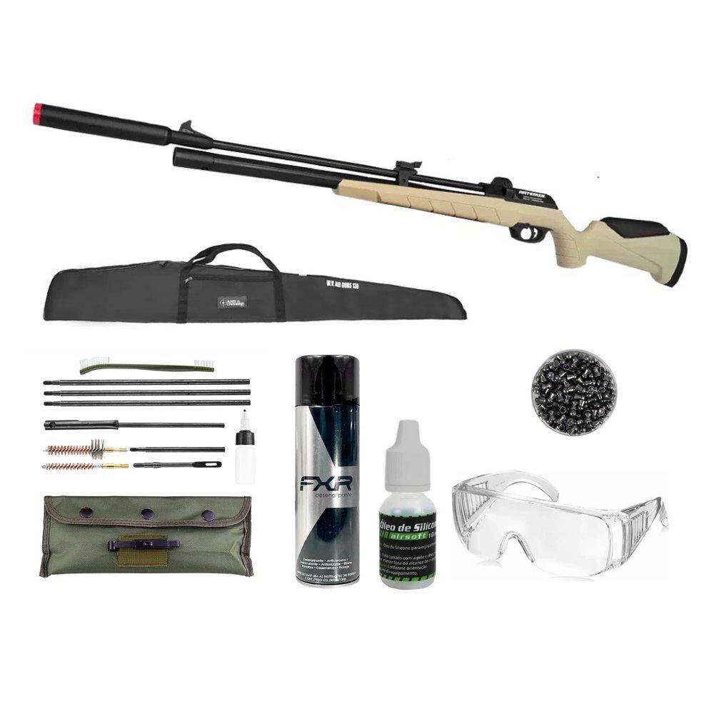 Carabina de Pressão Artemis PCP PR900T G3 Tan 5,5 + Kit Pro