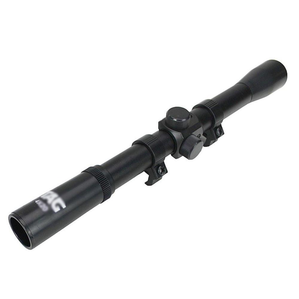 Carabina Pressão Ranger Black 5,5 + Luneta 4x20 + Chumbinho