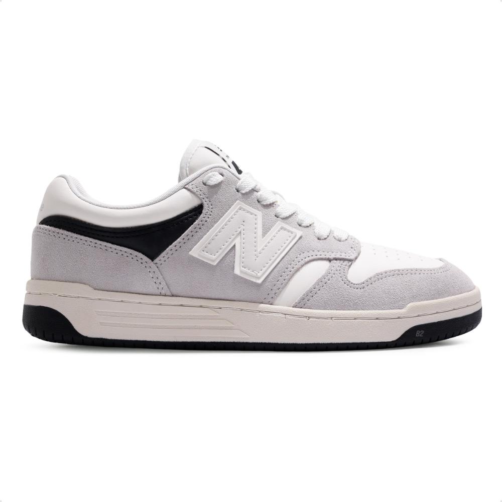 Tênis New Balance 480 Low Masculino Branco/Preto