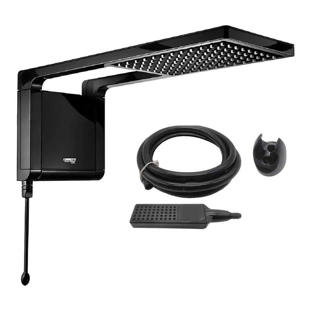Chuveiro Lorenzetti Acqua Storm Ultra Black 220v 7800 watts