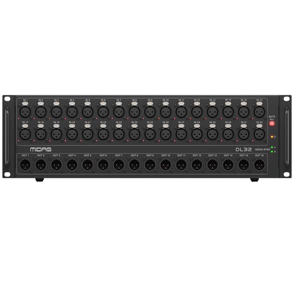 STAGEBOX MIDAS DL32 32 ENTRADAS E 16 SAIDAS