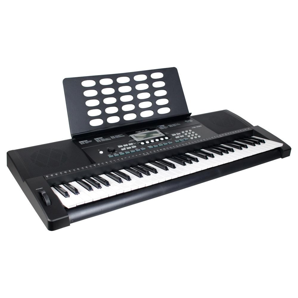 Teclado Revas Arranjador KB330 Com Fonte e Porta Partitura