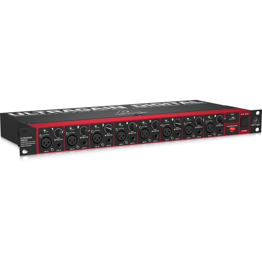 CONVERSOR BEHRINGER ULTRAGAIN ADA8200 DIGITAL A/D-D/A