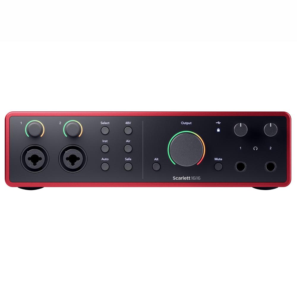 INTERFACE DE AUDIO FOCUSRITE 4TH GEN SCARLETT 16I16
