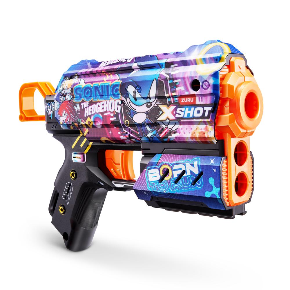 Lançador de Dardos X-Shot - Skins Flux Sonic - Super Speed