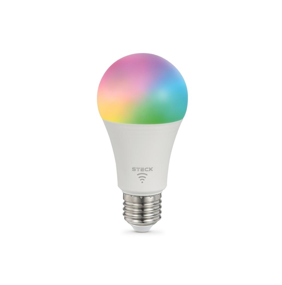 Lampada Inteligente 7W Bivolt Wifi - Smart Steck