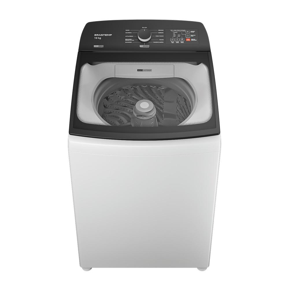 Máquina de Lavar Brastemp BWF16AB 16kg Ciclo Tira Manchas Advanced Smart Sensor Reuso de Água Branca