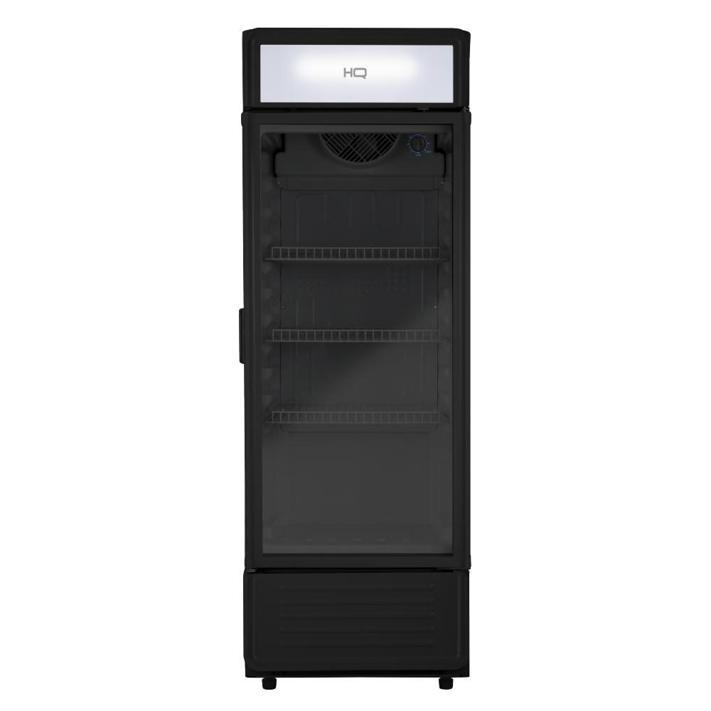 Refrigerador Expositor Vertical Porta de Vidro HQ 225 Litros Preto HQ-225REVPVX