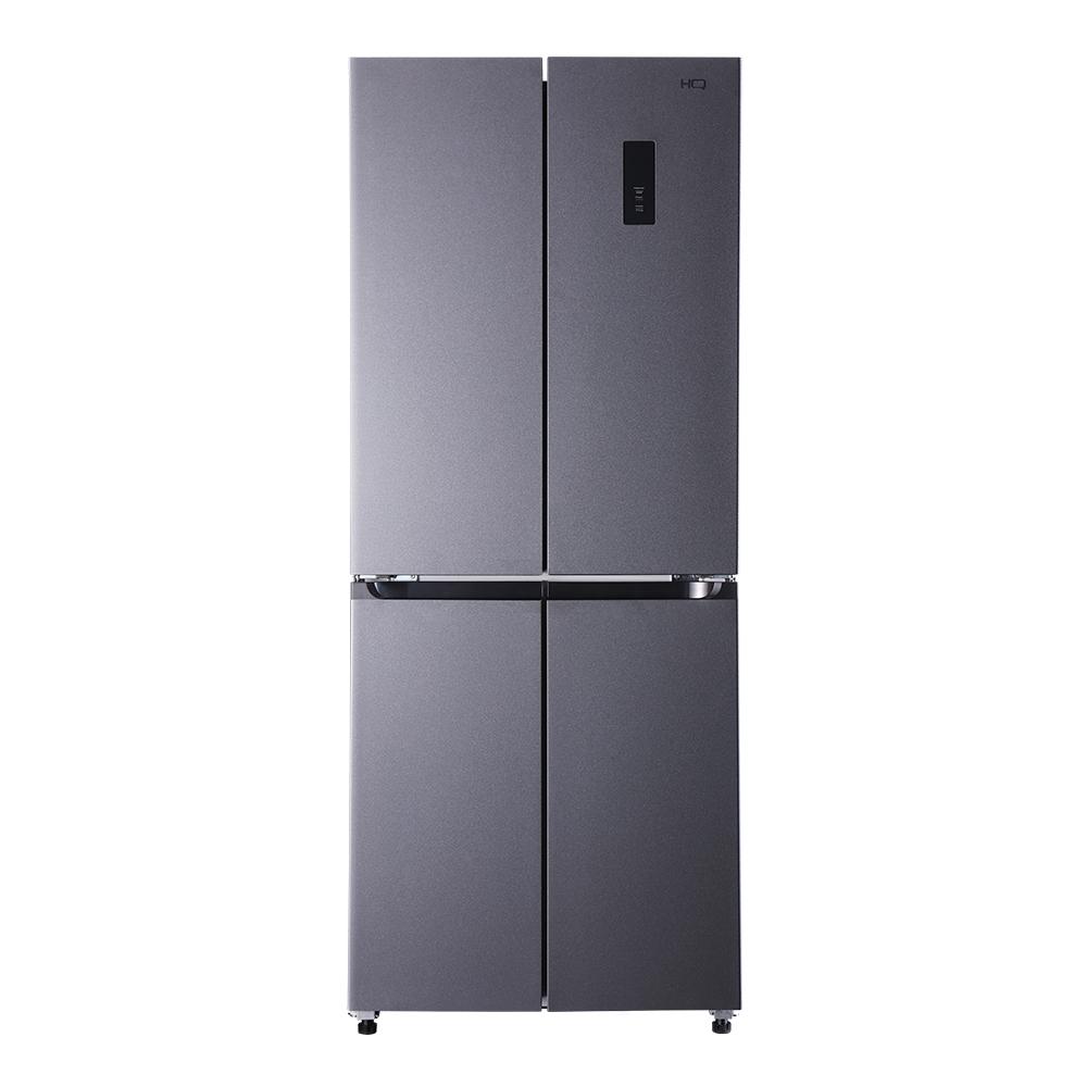 Geladeira Refrigerador HQ Frost Free Inverter Multidoor 426 Litros Cinza  HQ-426MDFF