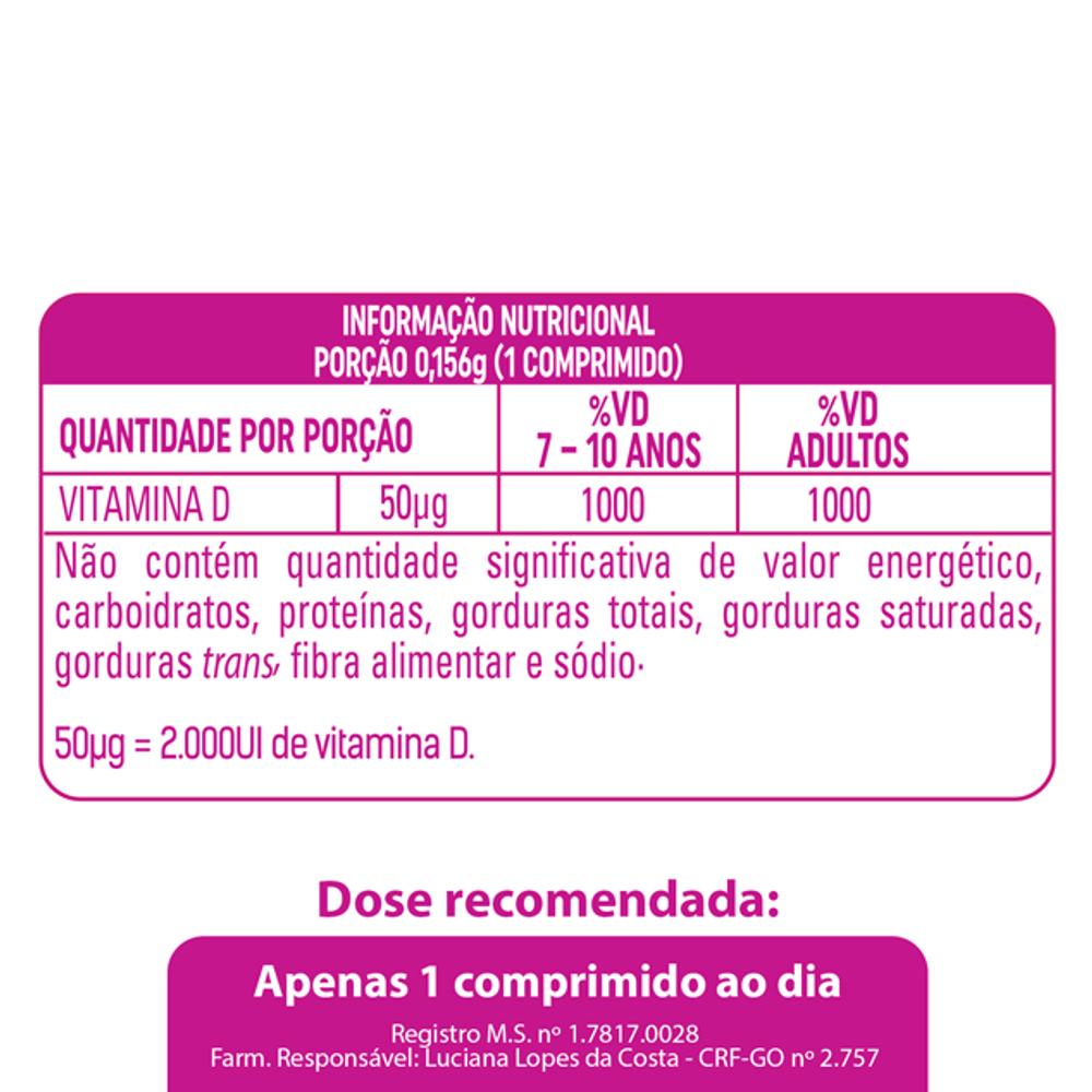 Vitamina D Addera 2000UI 30 Cápsulas Gelatinosas