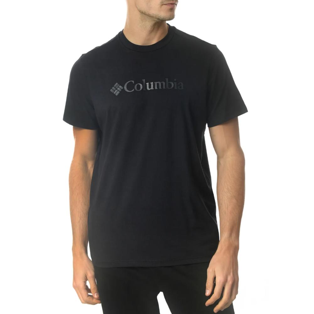 Camiseta Columbia Basic Logo II Branded Cinza Masculino