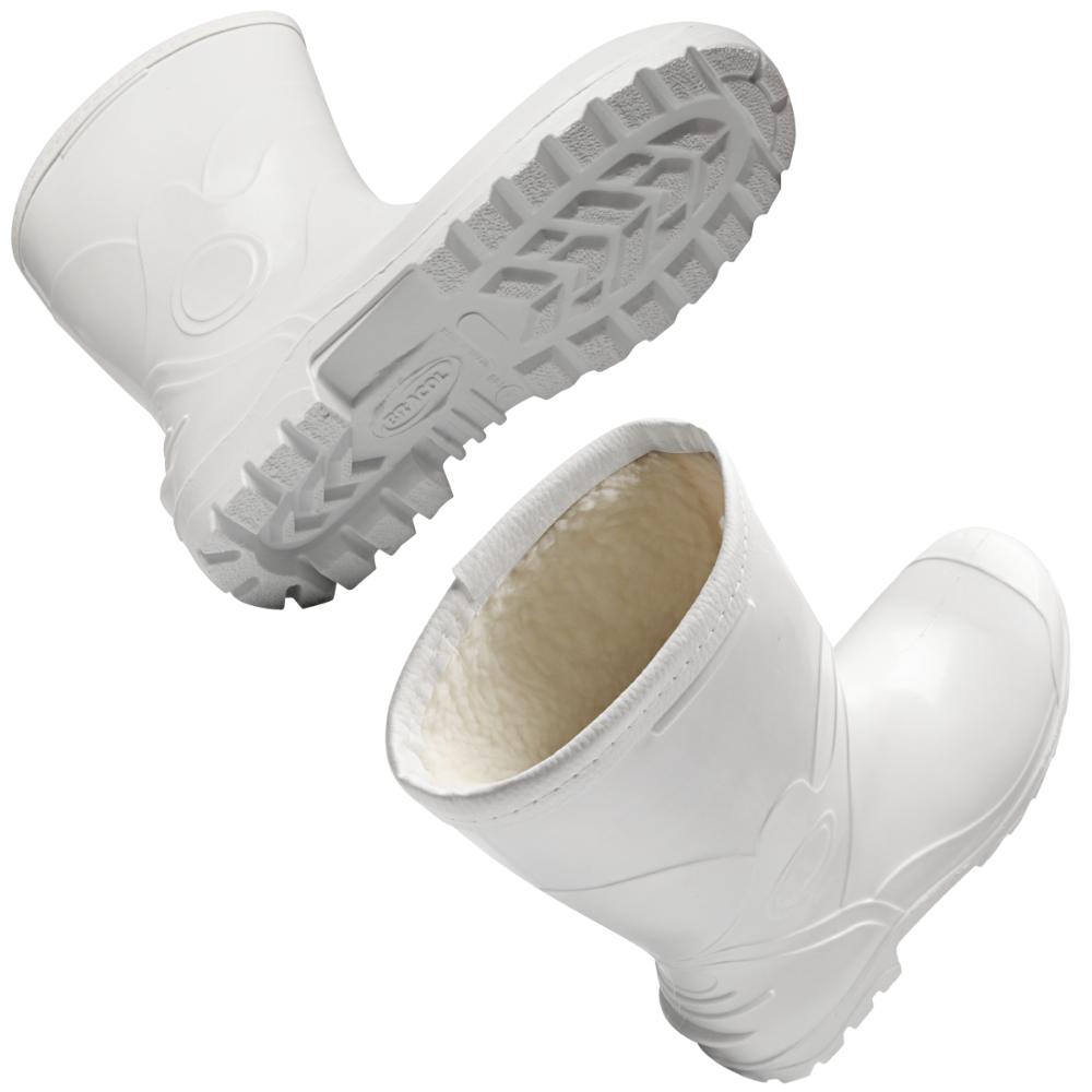 Bota De Proteção De PVC Impermeável Com Forro Cano Médio 26 cm Acqua Lev Bracol